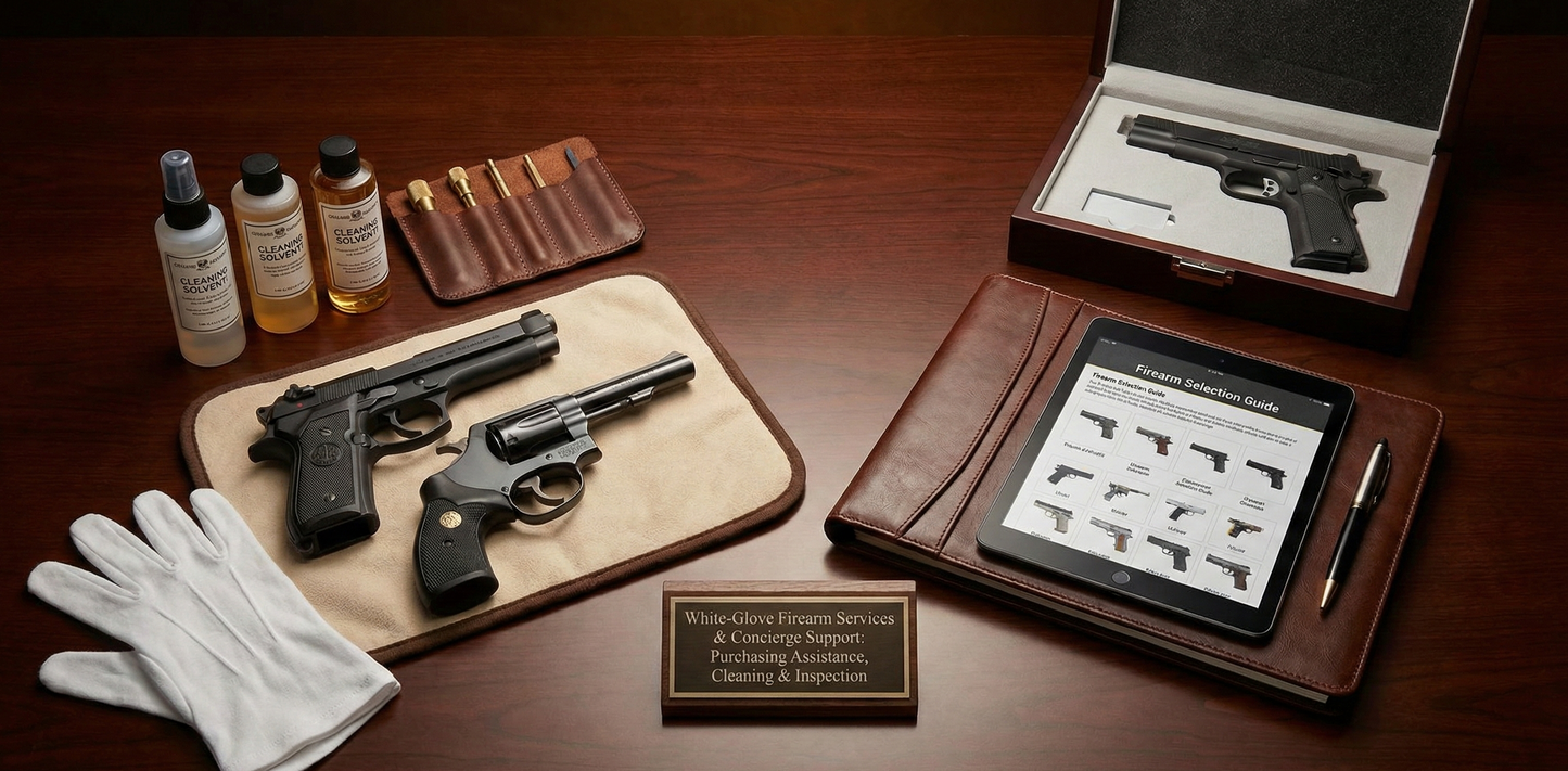 White-Glove Firearm Services & Concierge Support | DMV – Ft. Washington MD